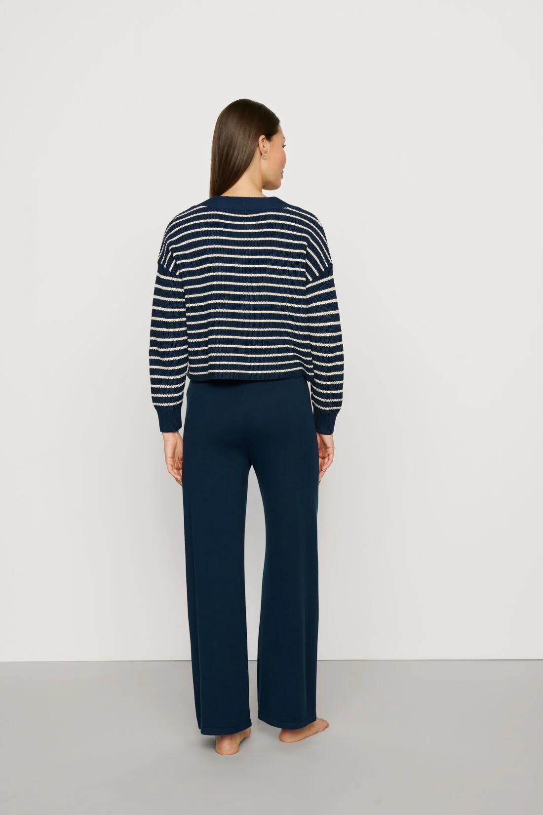 Coastal Cotton Sweater Cardigan - Image 3