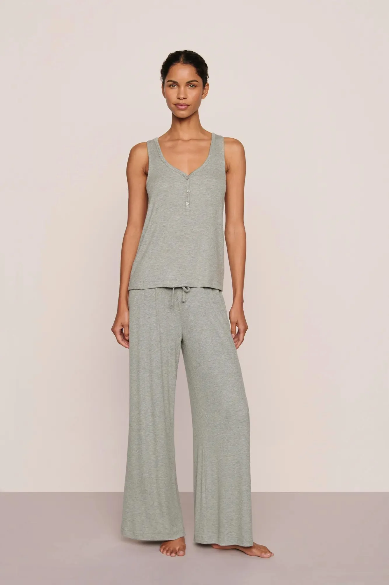 Dream Rib V Neck Tank - Image 4
