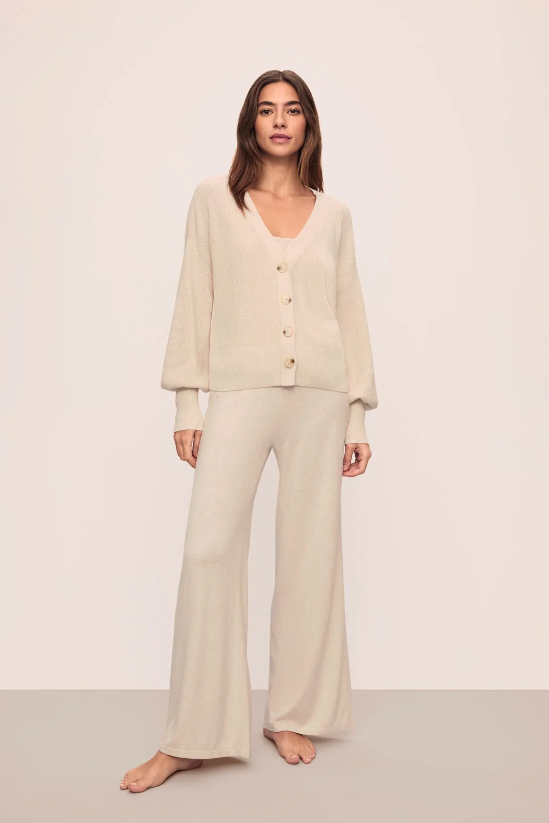 Fine Gauge Sweater Cardigan - Image 2
