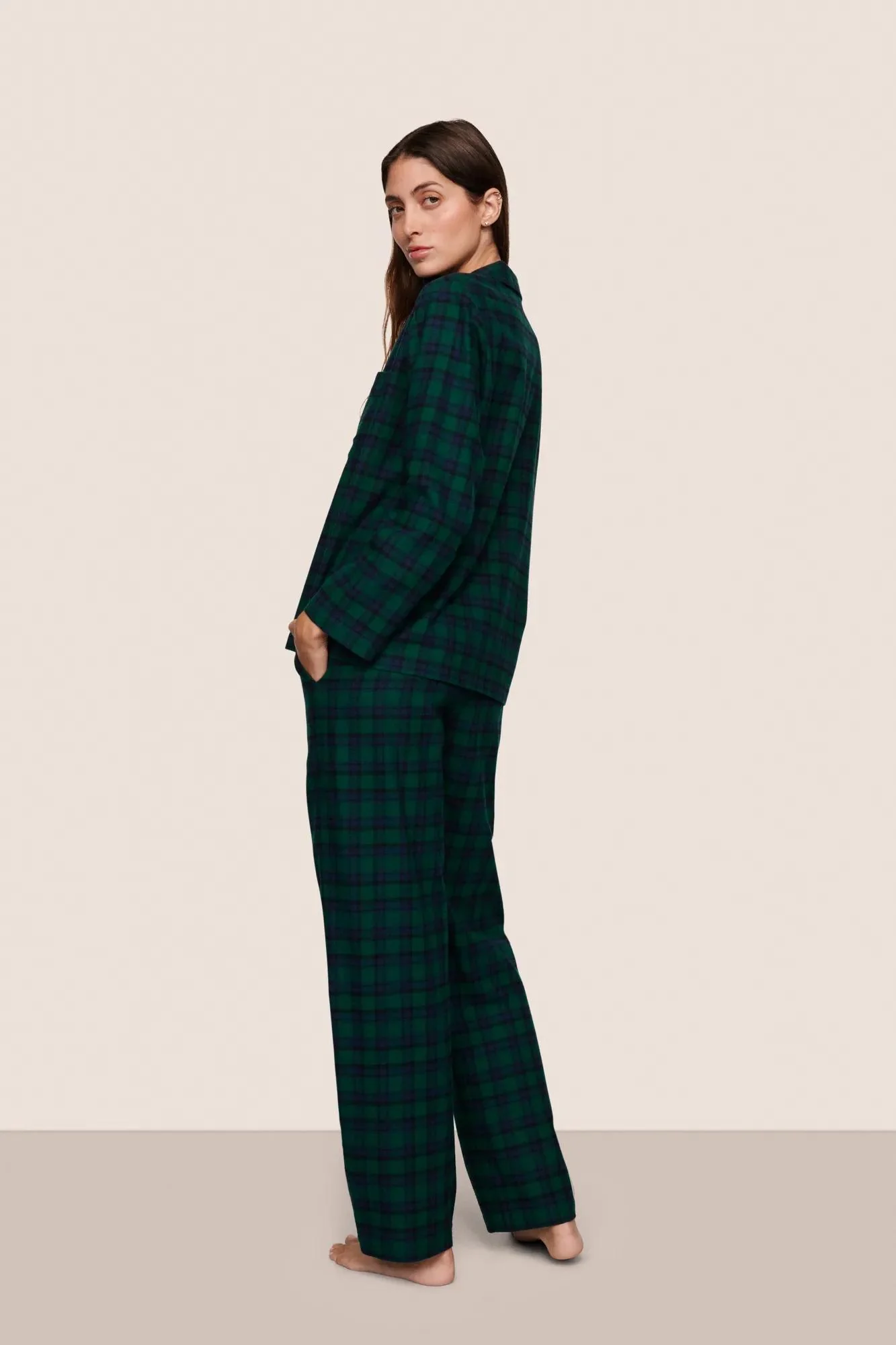 Flannel Long PJ Set - Image 3