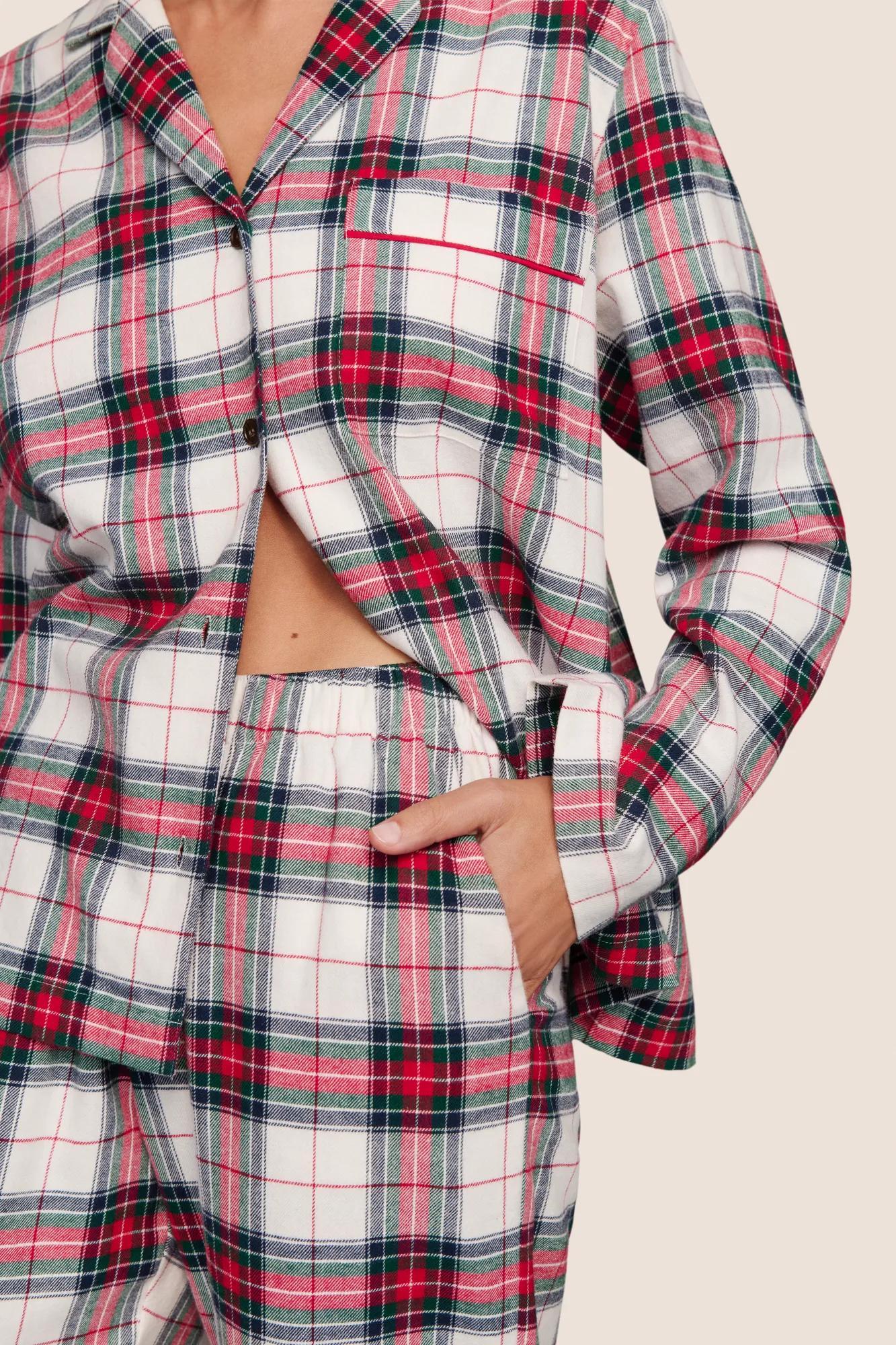 Flannel Long PJ Set - Image 3