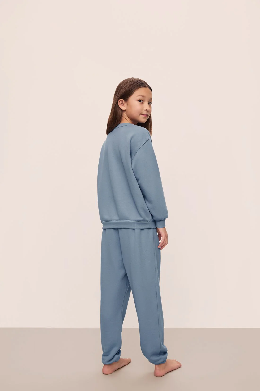 Kid's French Terry Sweatshirt and Jogger Set - Image 3