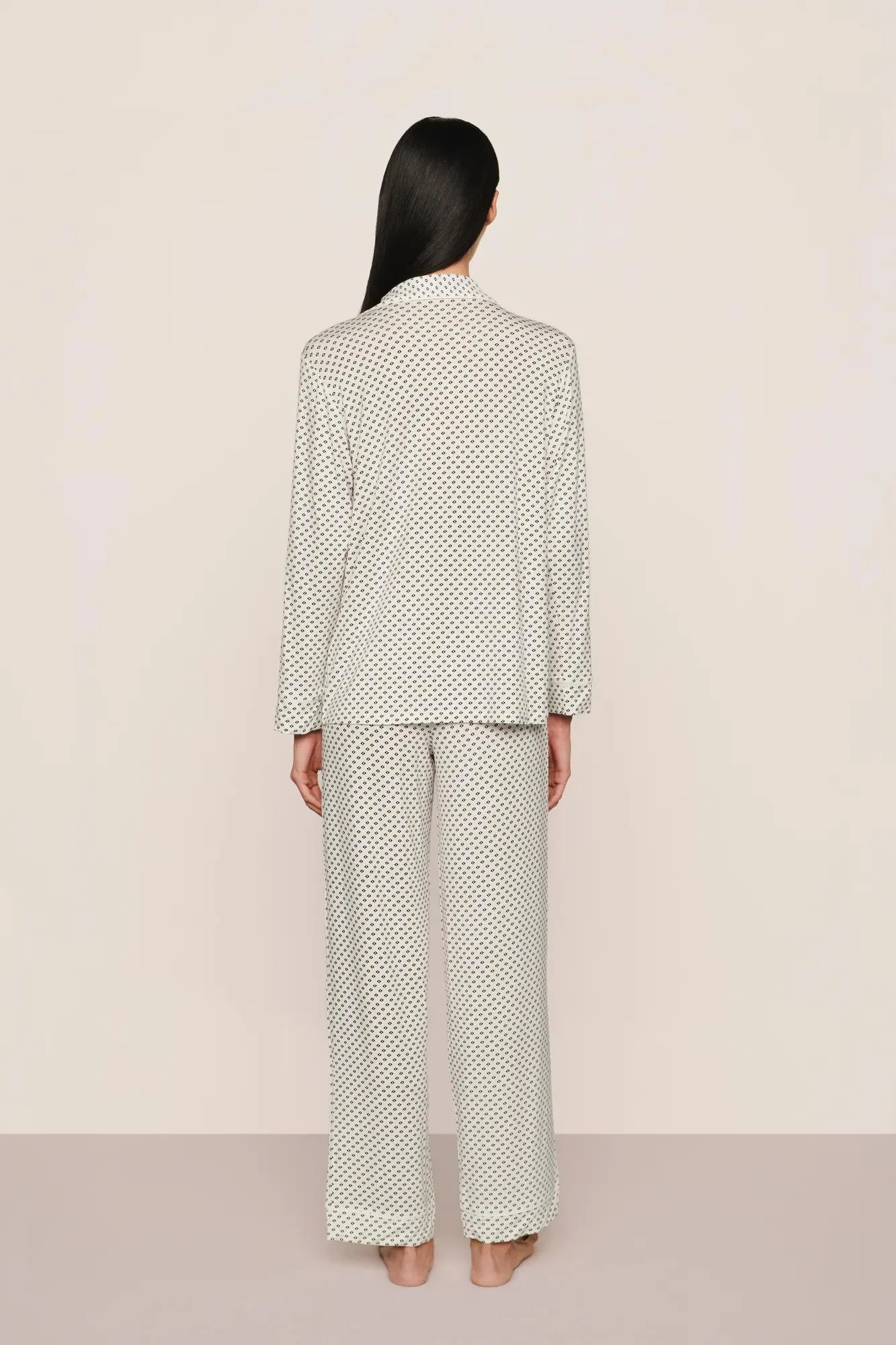 Gisele Printed TENCEL™ Modal Long PJ Set - Image 3