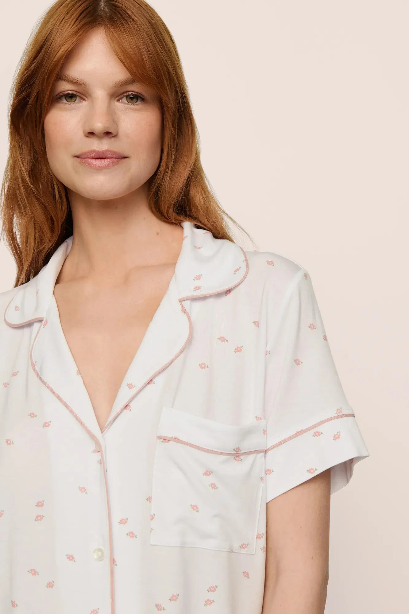 Gisele Printed TENCEL™ Modal Relaxed Short PJ Set - Image 2