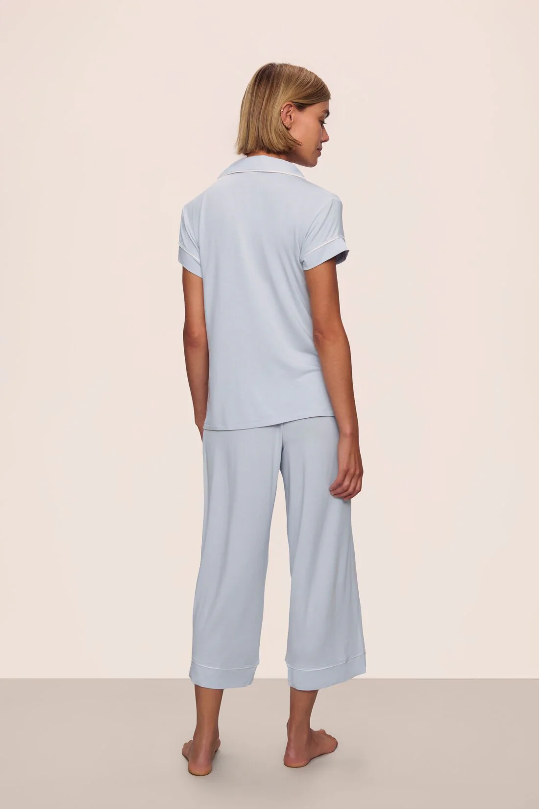 Gisele TENCEL™ Modal Short Sleeve Cropped PJ Set - Image 3