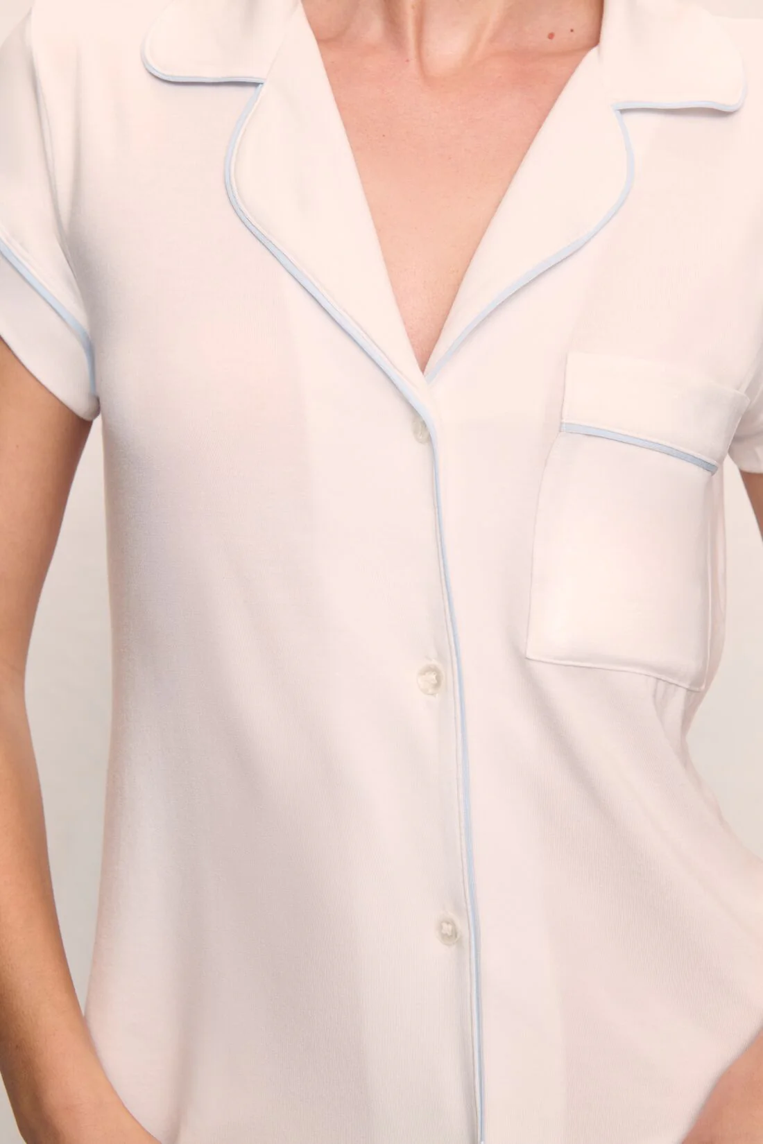 Gisele TENCEL™ Modal Short Sleeve Cropped PJ Set - Image 3