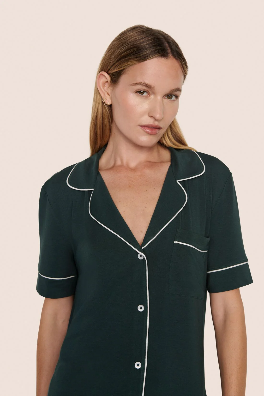 Gisele TENCEL™ Modal Short Sleeve & Pant PJ Set - Image 3