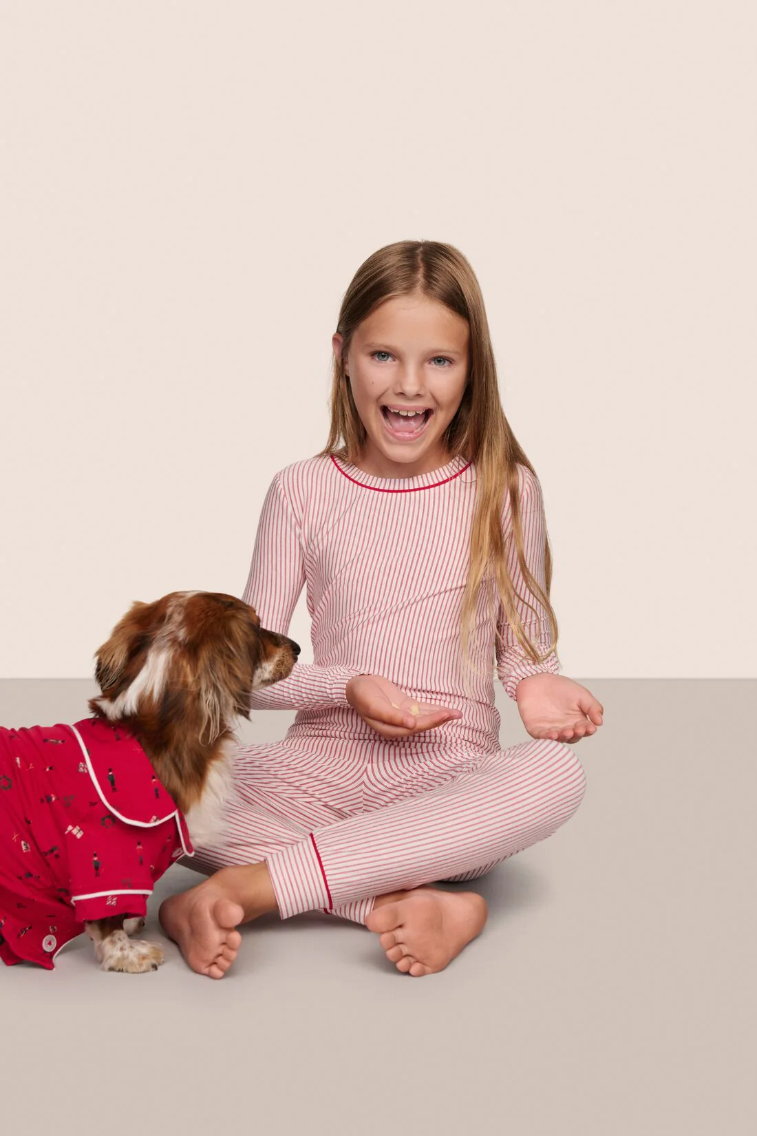 Kids Printed TENCEL™ Modal Unisex Long PJ Set - Image 6