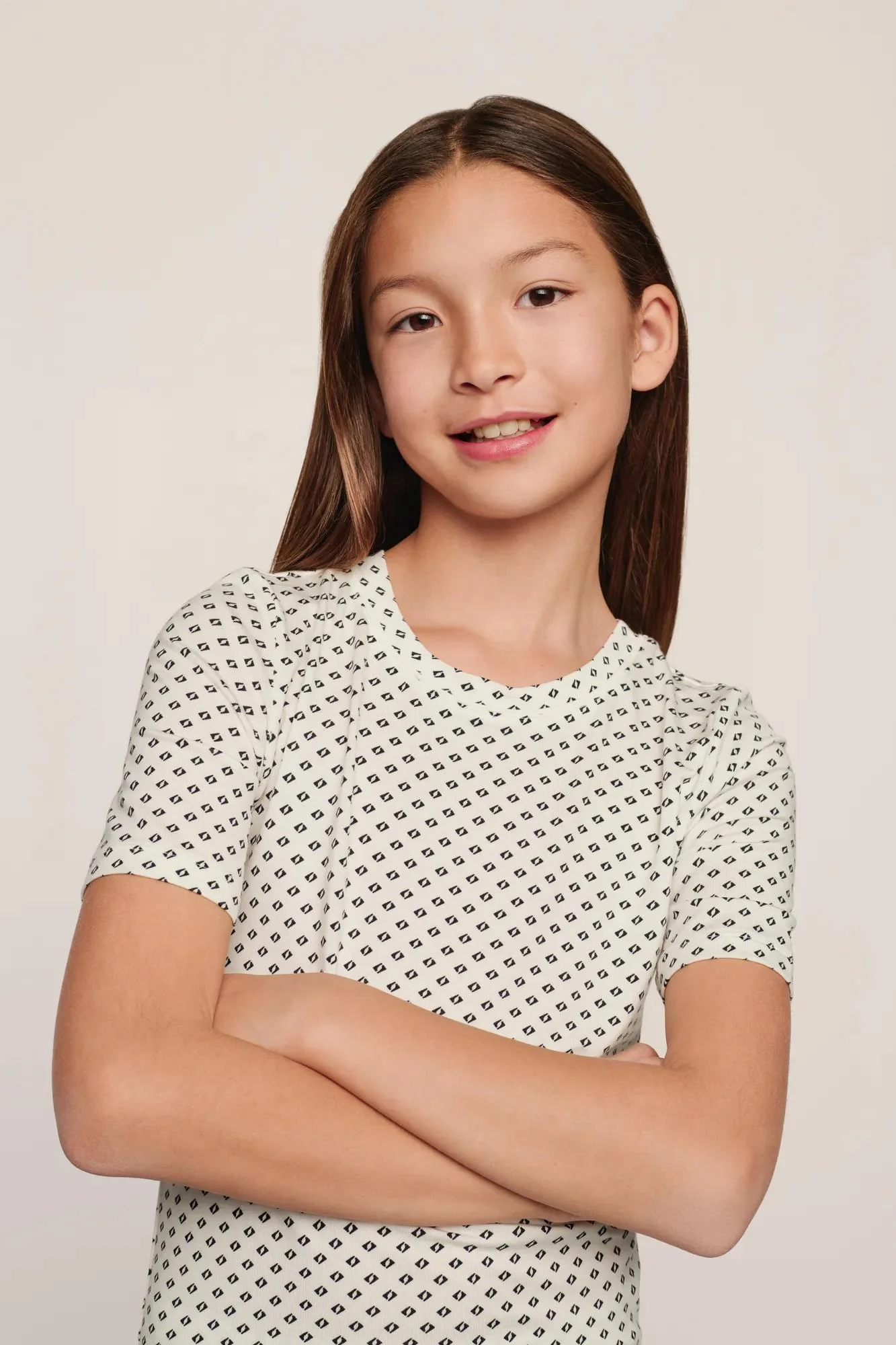 Kids Printed TENCEL™ Modal Unisex Short PJ Set - Image 5
