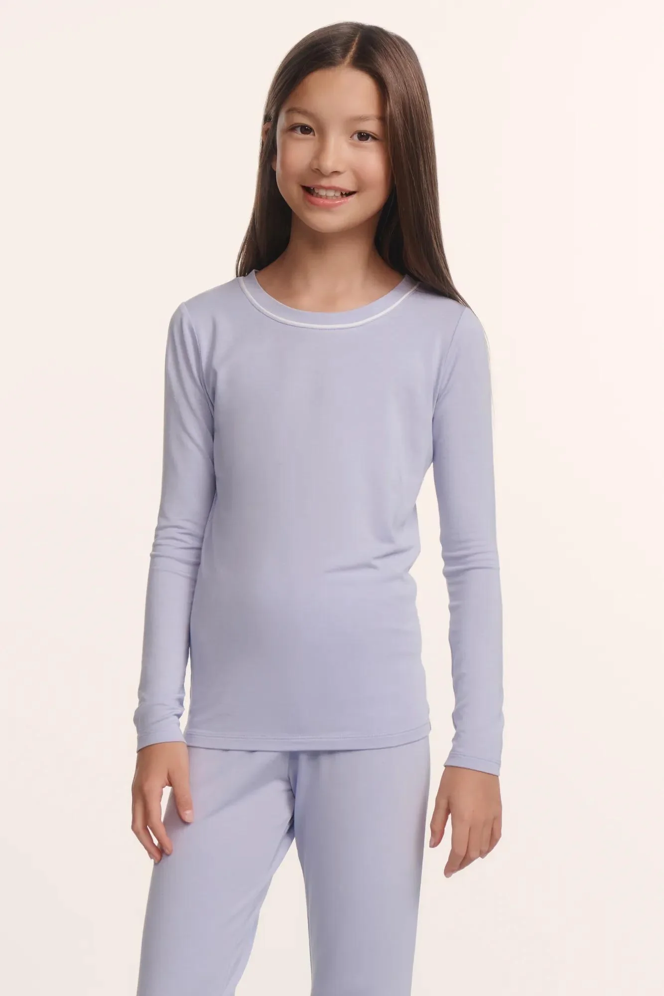 Kids TENCEL™ Modal Unisex Long PJ Set - Image 3