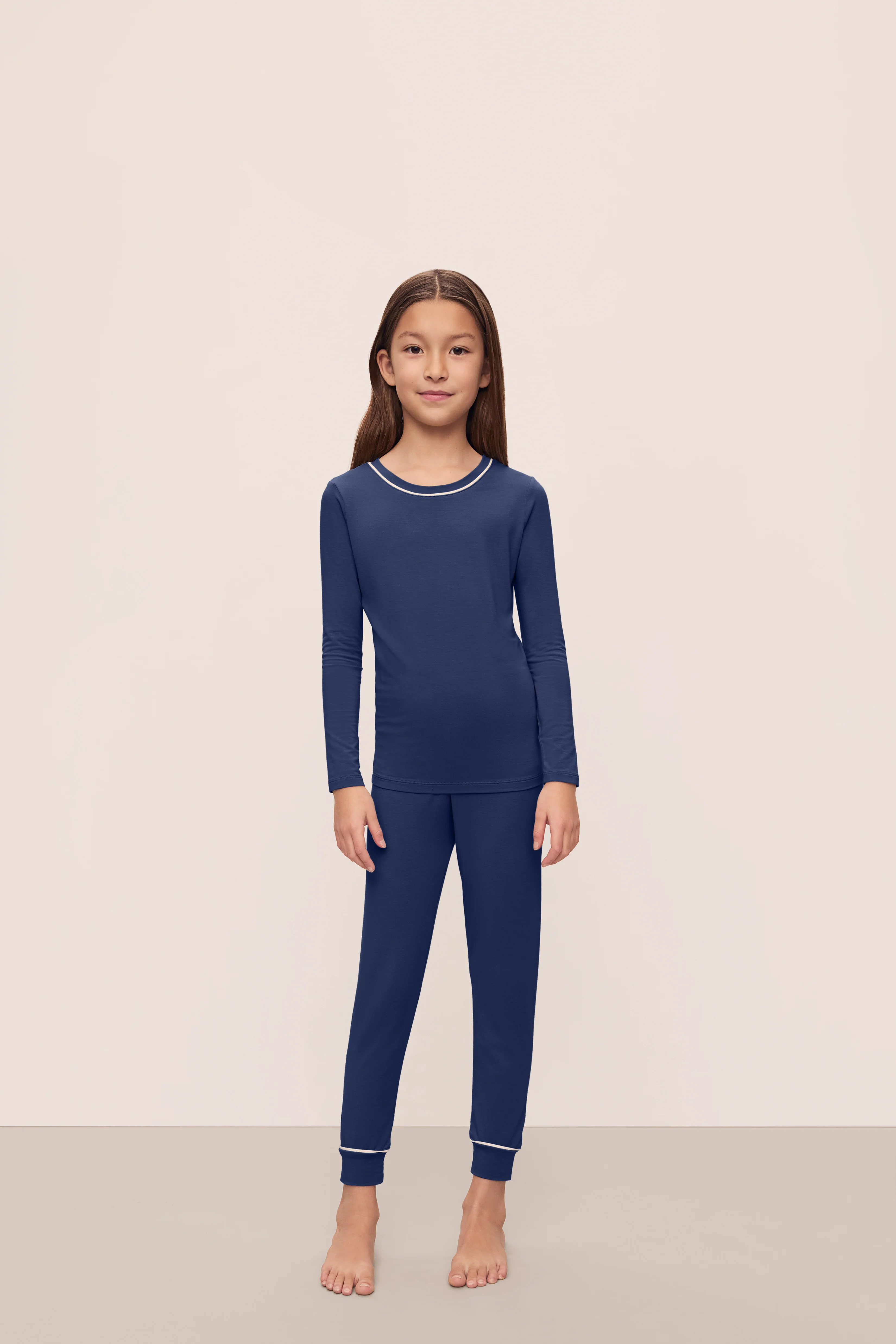 Kids TENCEL™ Modal Unisex Long PJ Set - Image 4