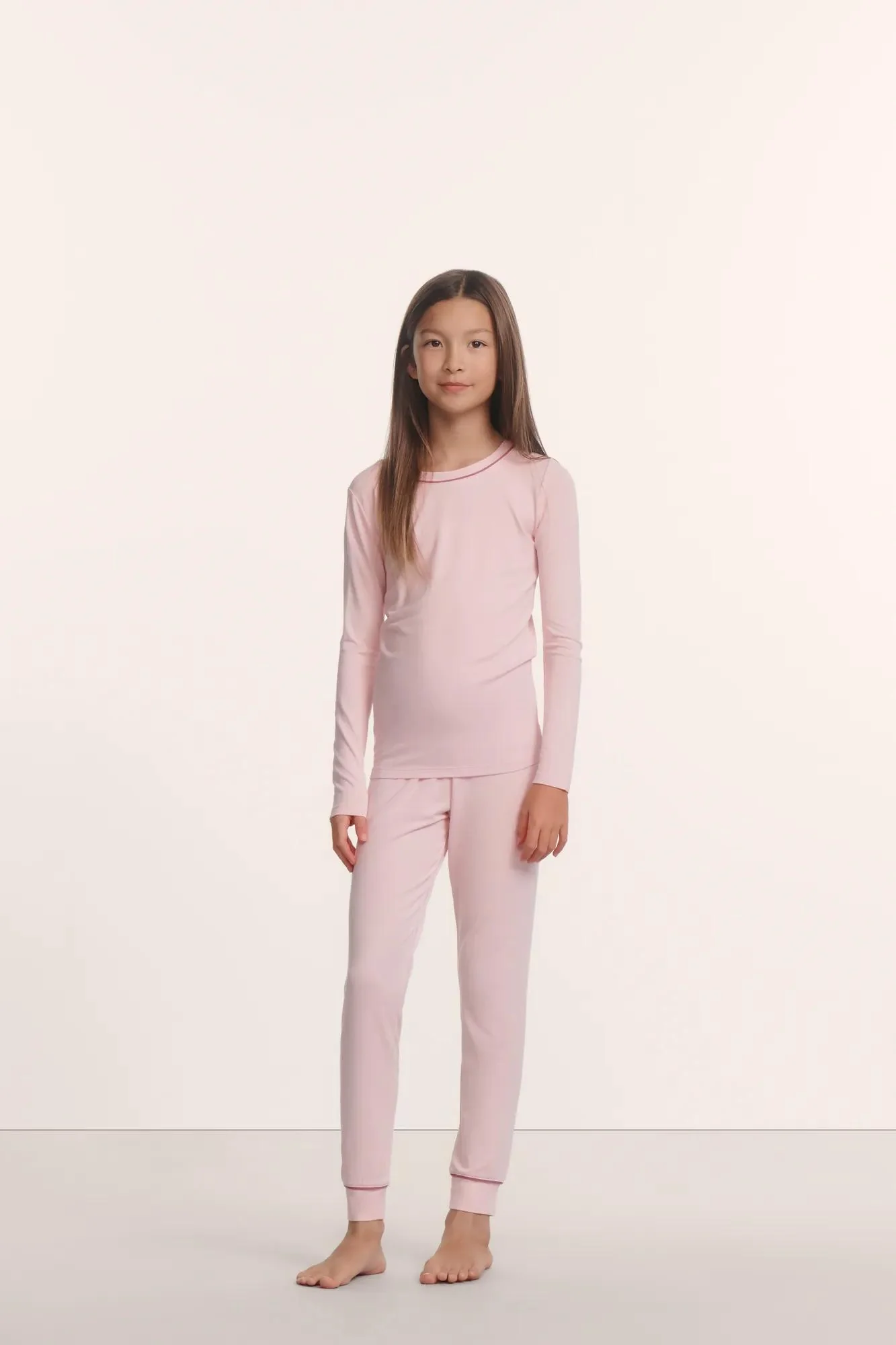 Kids TENCEL™ Modal Unisex Long PJ Set