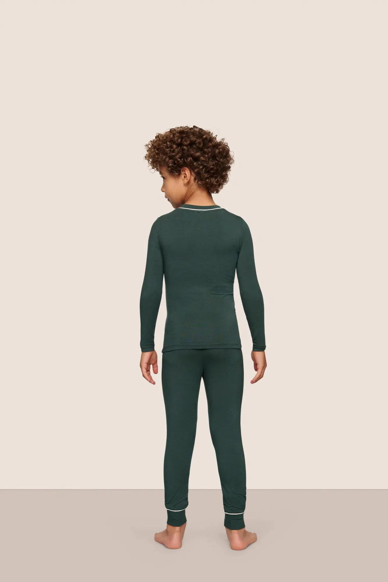 Kids TENCEL™ Modal Unisex Long PJ Set - Image 3