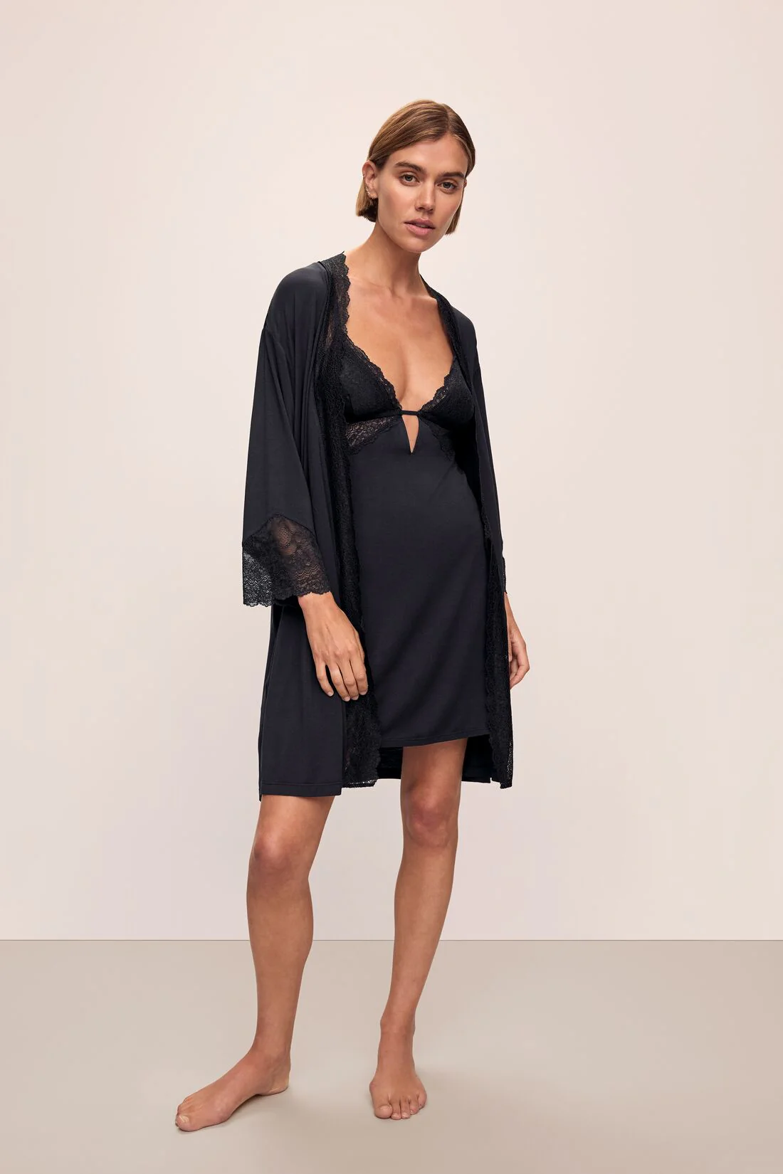 Lara TENCEL™ Modal Short Robe - Image 3