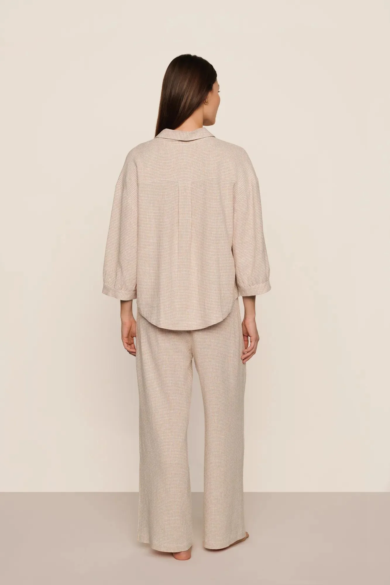 Linen Blend Relaxed Top - Image 4
