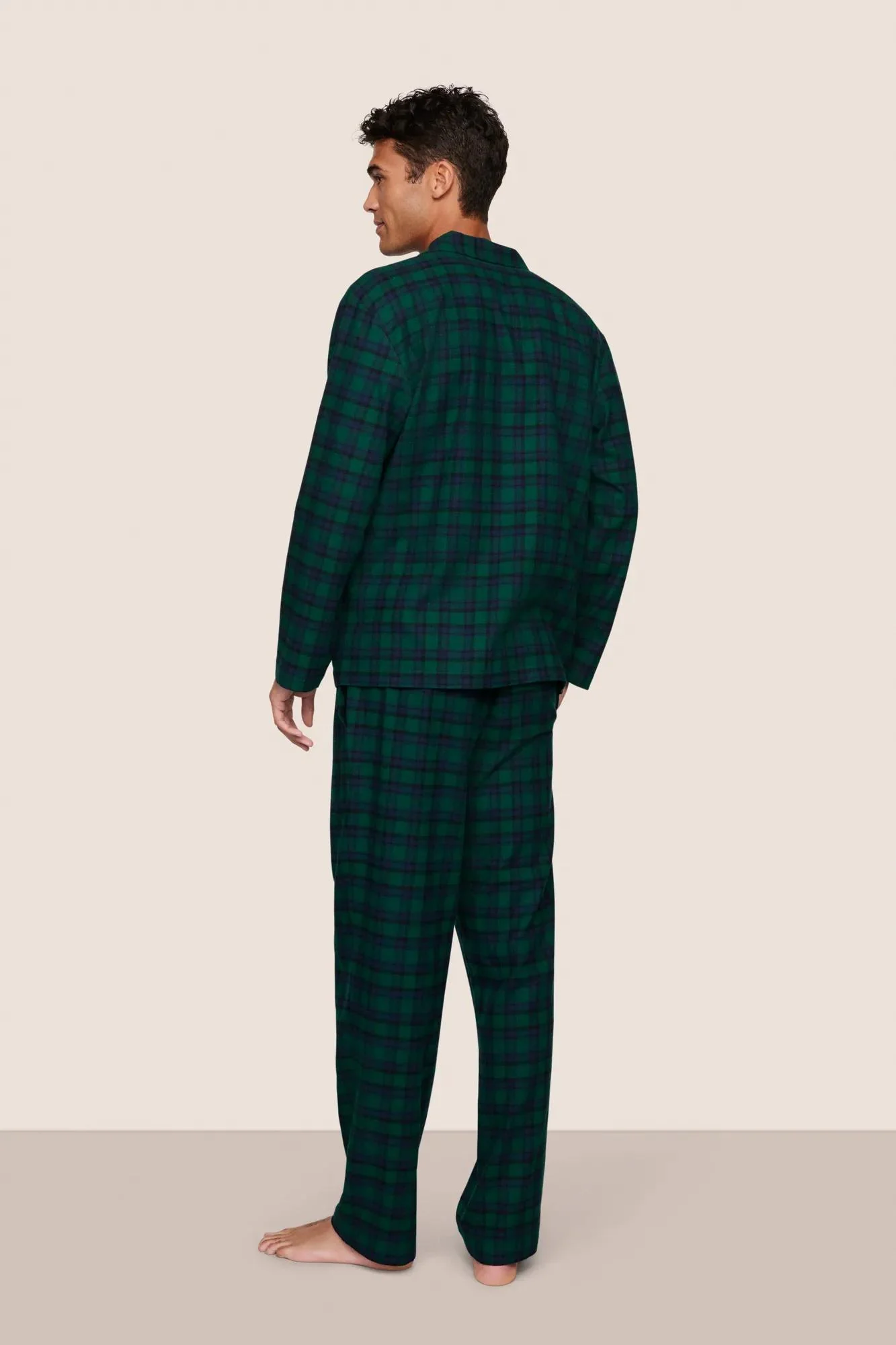 Men's Flannel Long PJ Set - Image 3