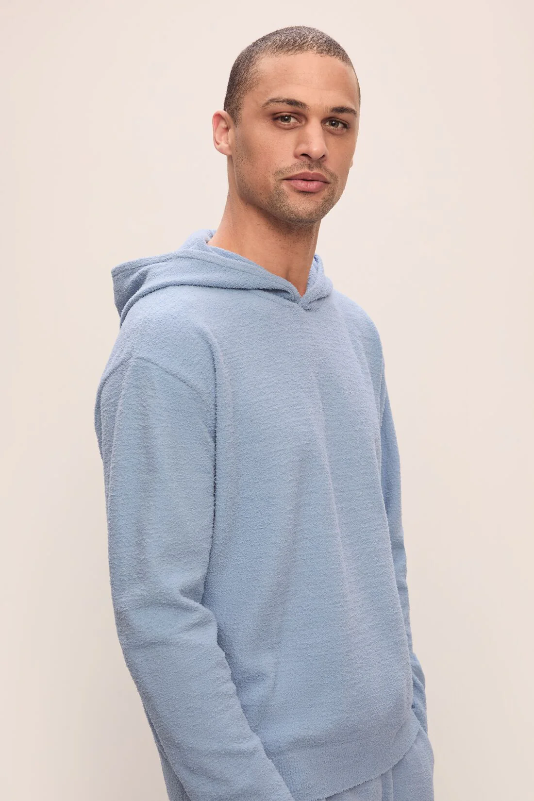 Men's Recycled Boucle Hoodie - Image 5