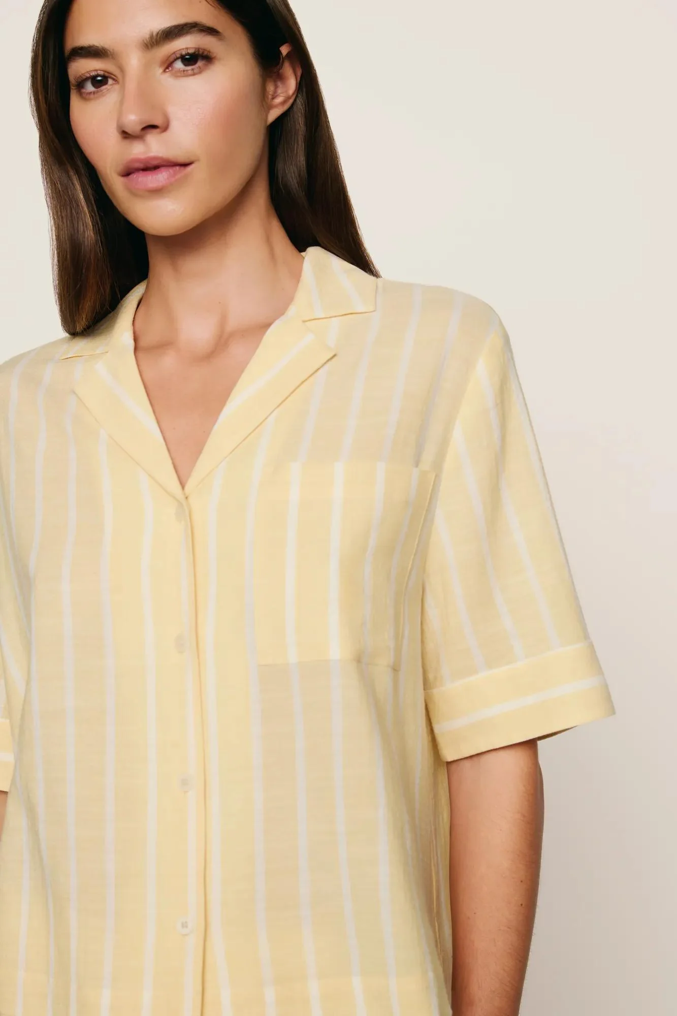 Nautico Relaxed Short Sleeve & Pant PJ Set - Image 3