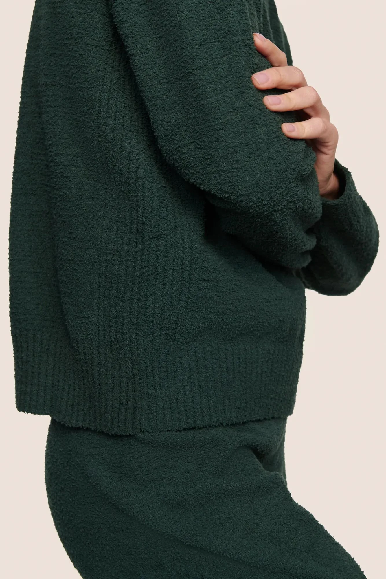 Recycled Boucle Crew Neck Pullover - Image 4