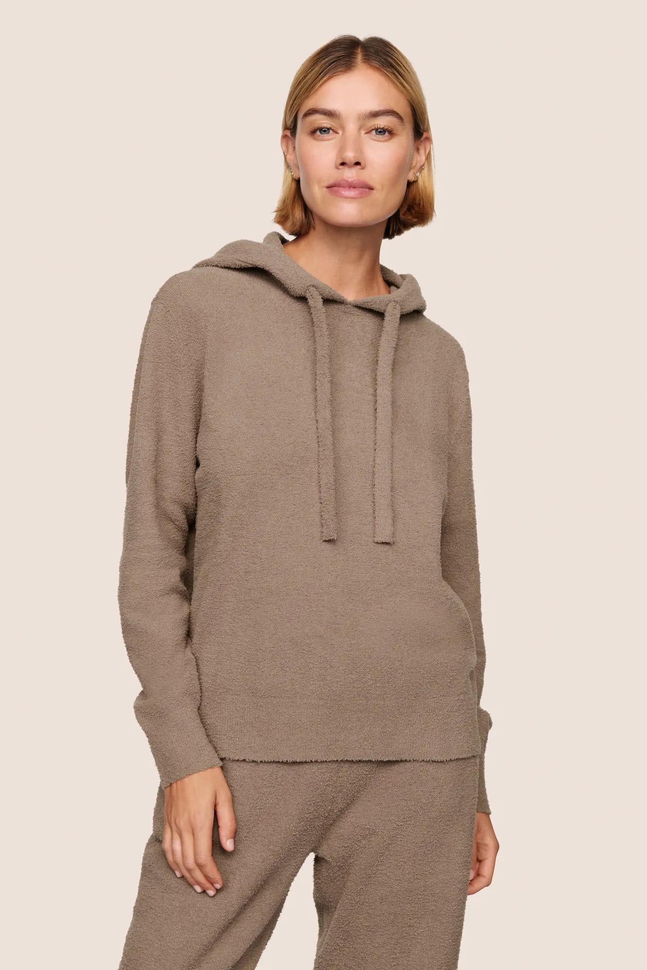 Recycled Boucle Hoodie
