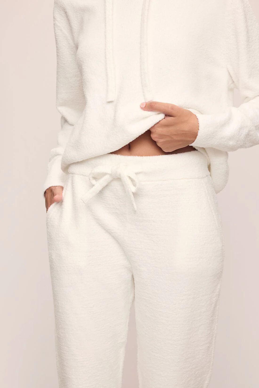 Recycled Boucle Relaxed Fit Jogger - Image 3