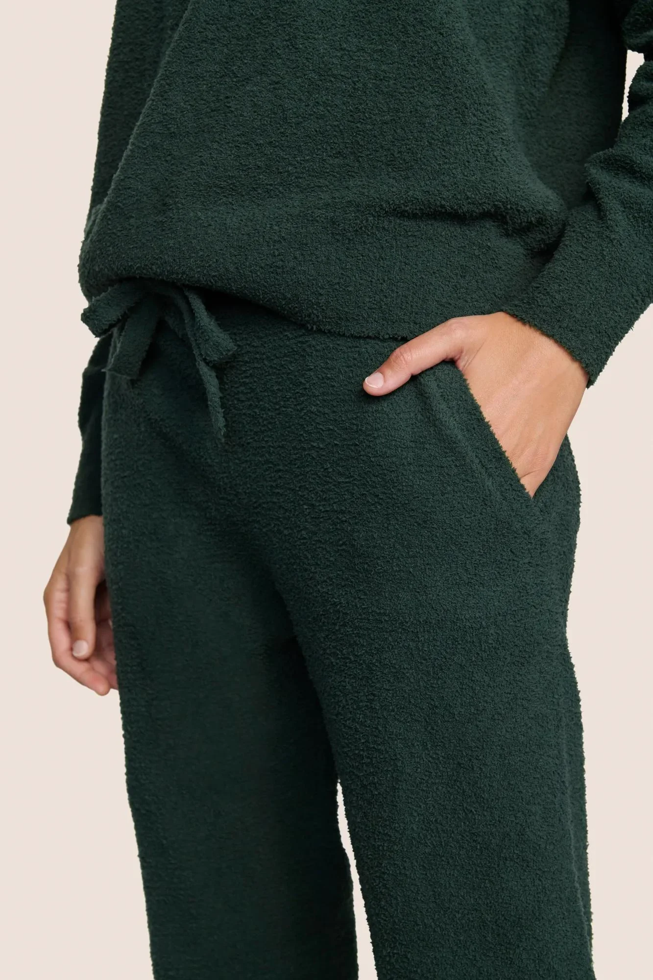 Recycled Boucle Relaxed Fit Jogger - Image 3