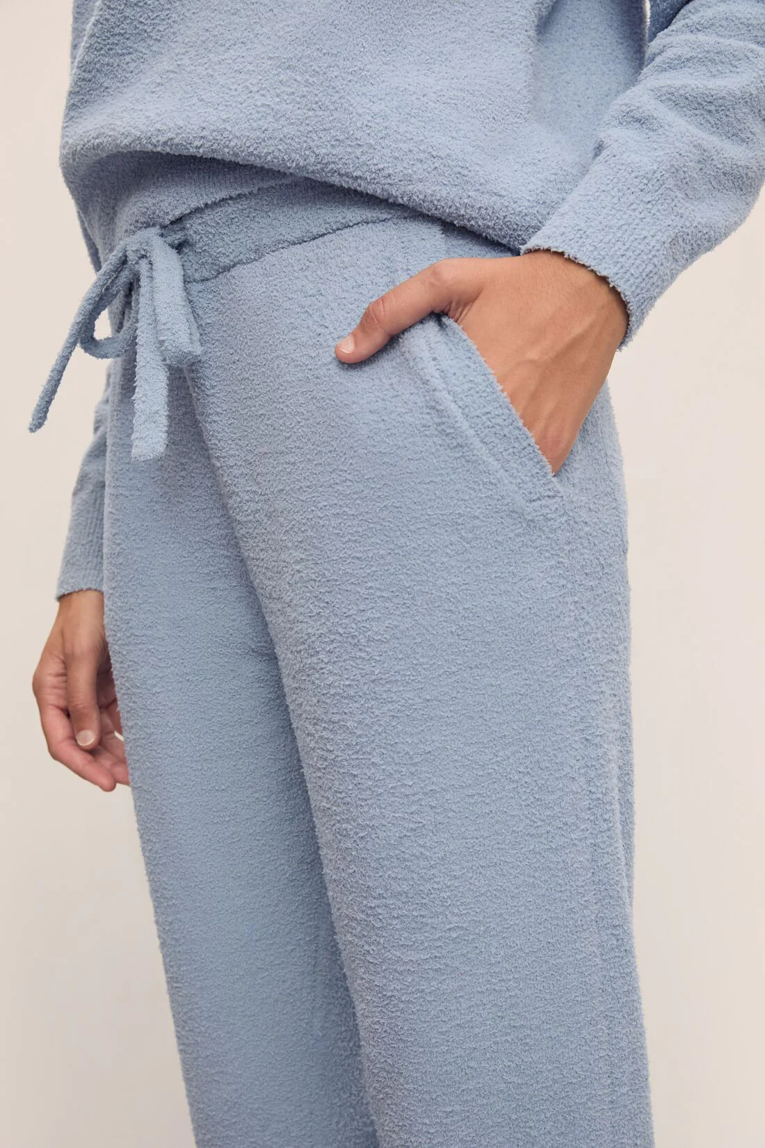 Recycled Boucle Relaxed Fit Jogger - Image 2