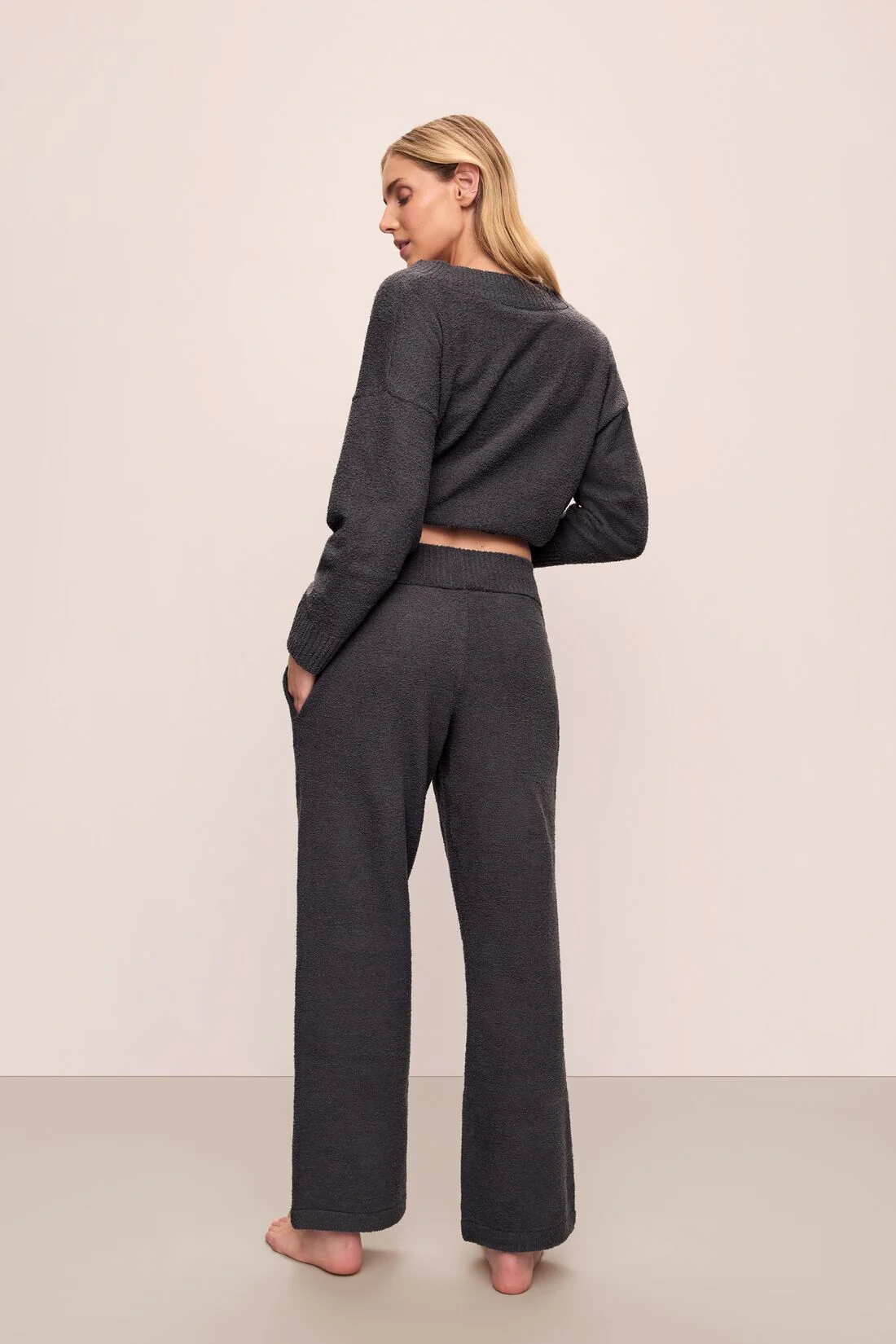 Recycled Boucle Relaxed Fit Pant - Image 2