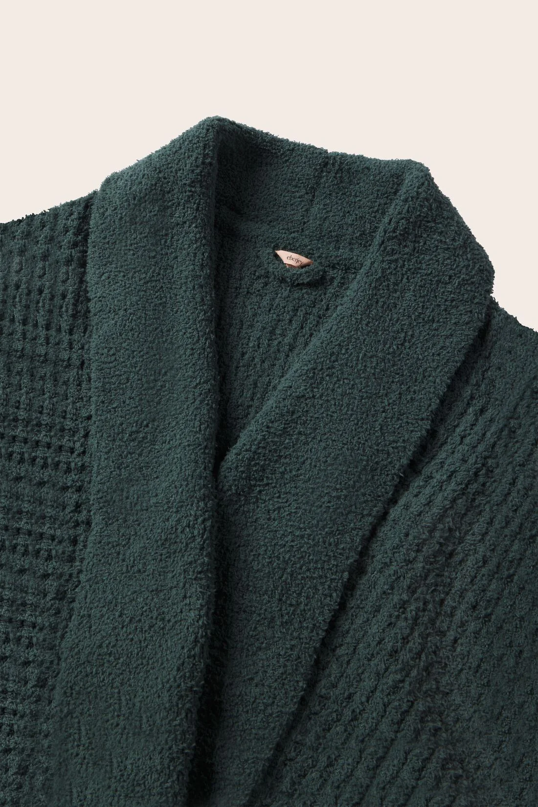 Recycled Boucle Waffle Robe - Image 4