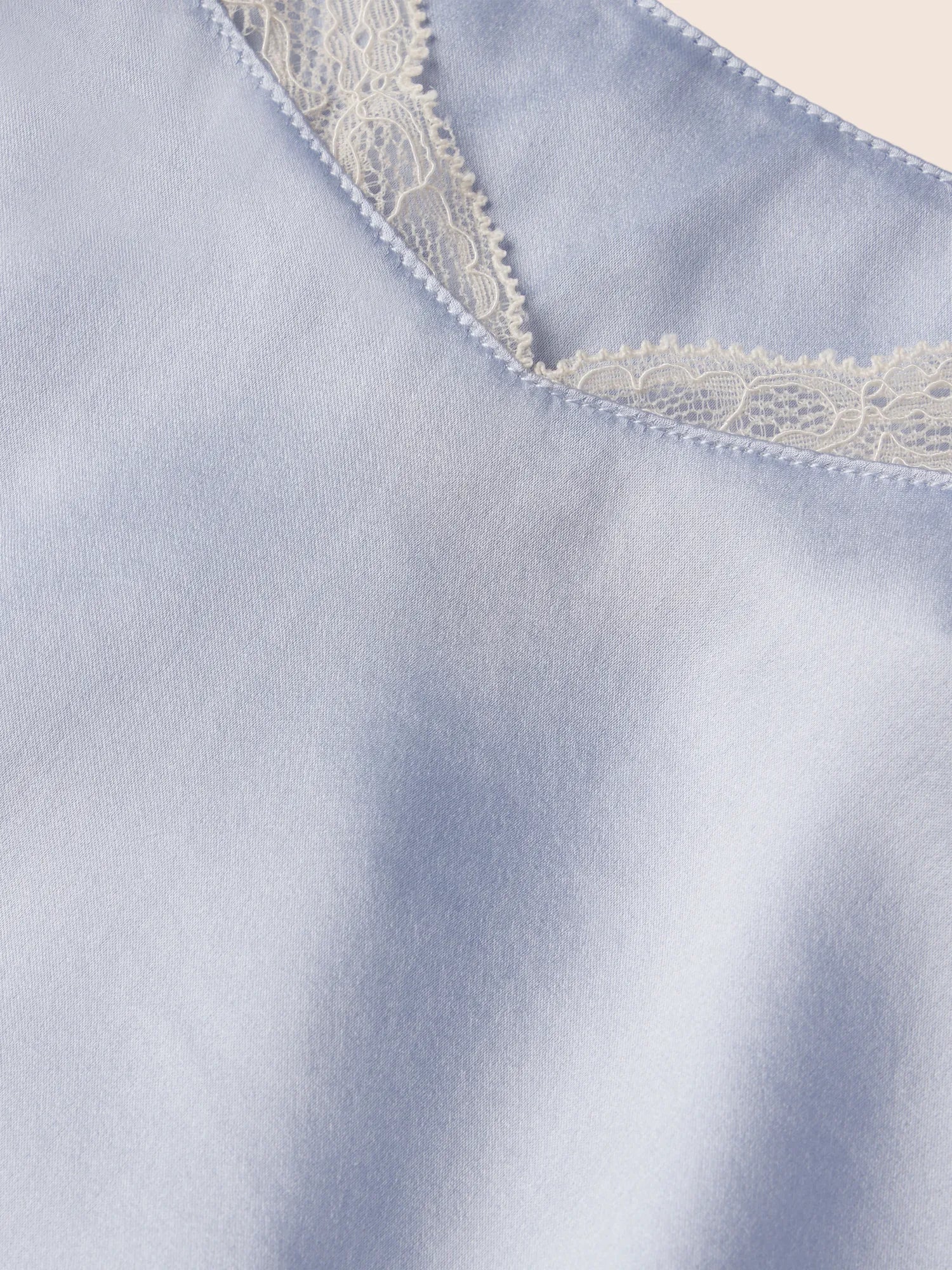 Washable Silk Lace Cami & Short Set - Image 5