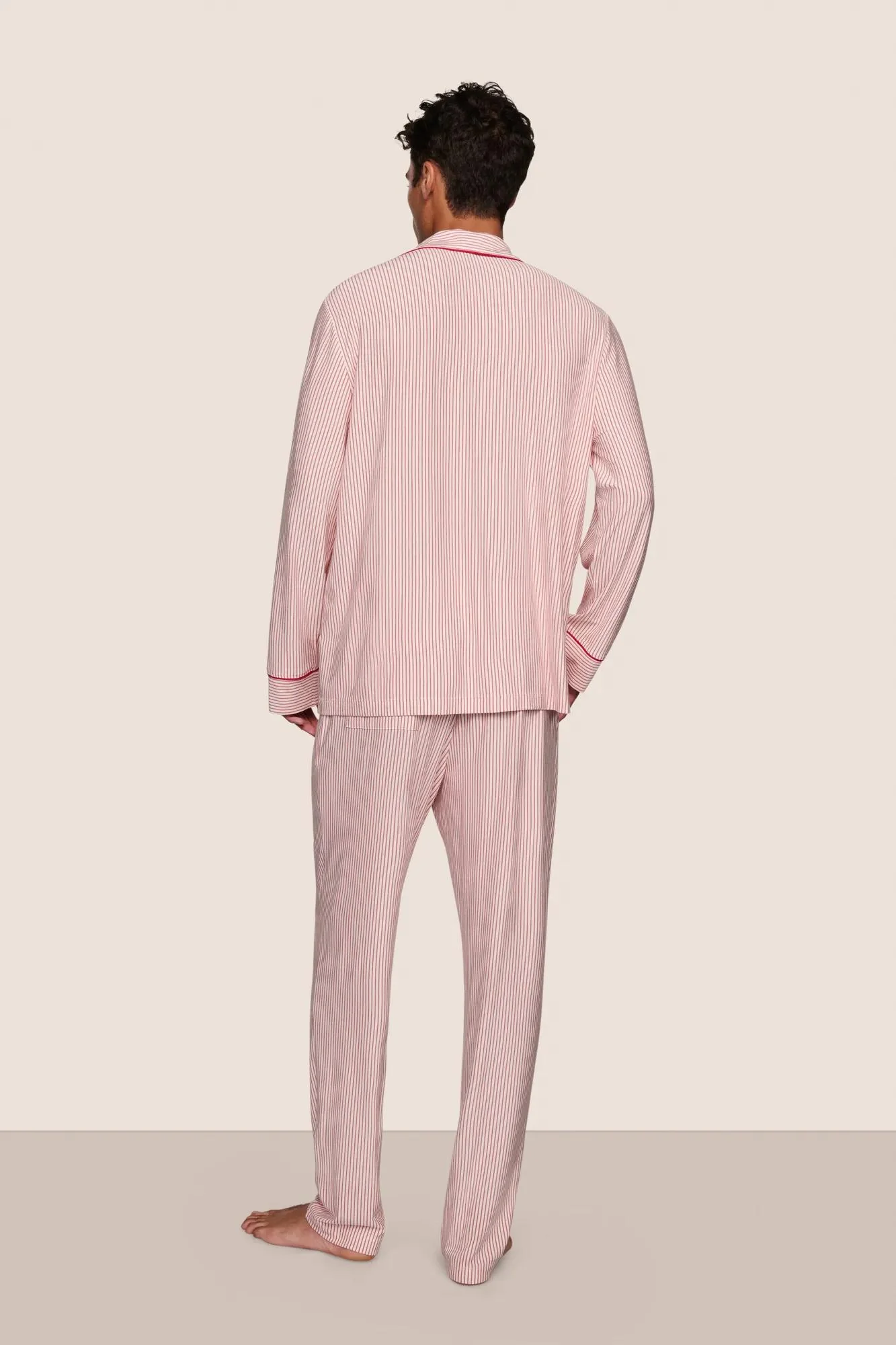 William Printed TENCEL™ Modal Long PJ Set - Image 3