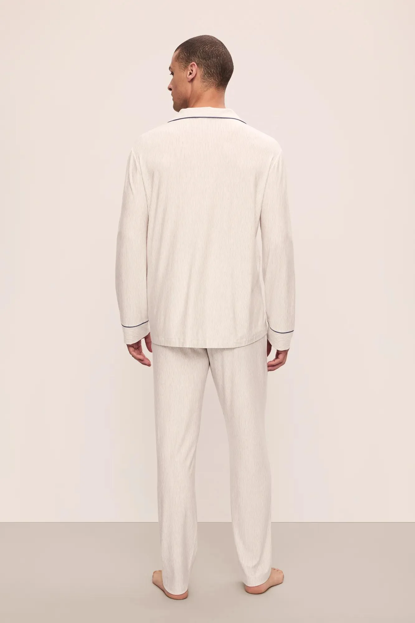 William Printed TENCEL™ Modal Long PJ Set - Image 3