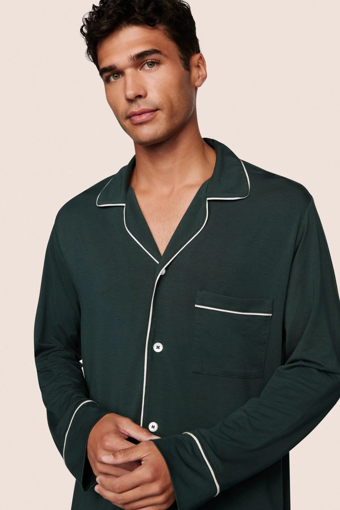 William TENCEL™ Modal Long PJ Set - Image 3